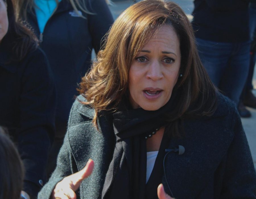 Senator Kamala Harris visited UNI on Tuesday to encourage students to vote early in the 2018 midterm elections.