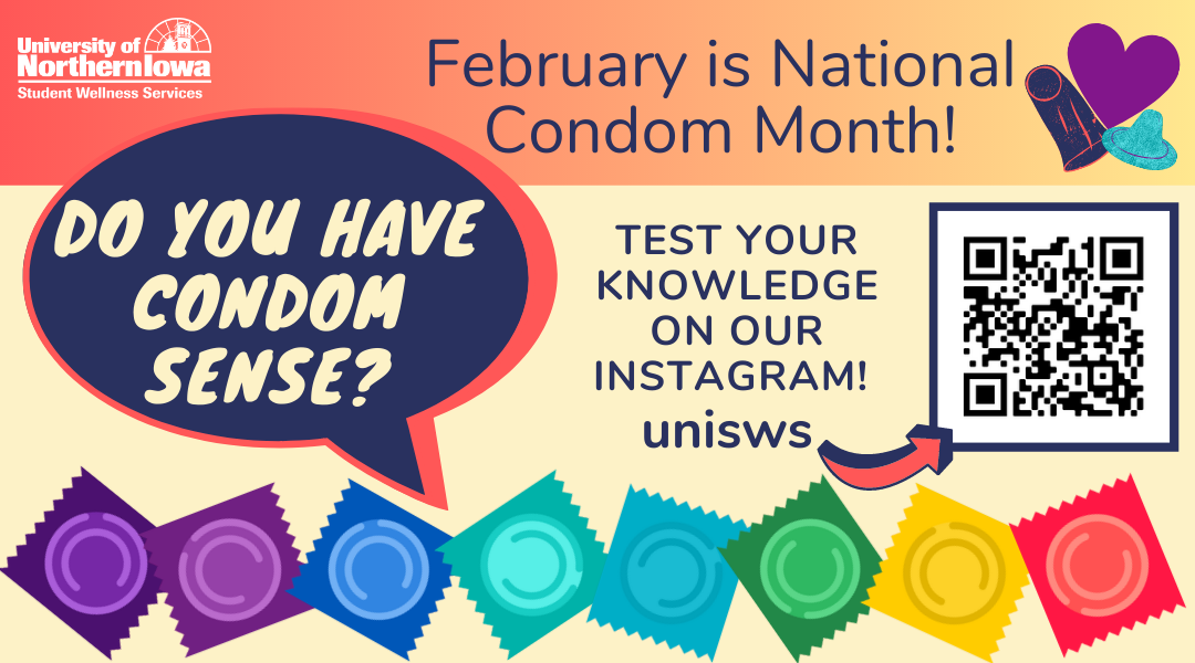 SWS asks Do you have condom sense Northern Iowan