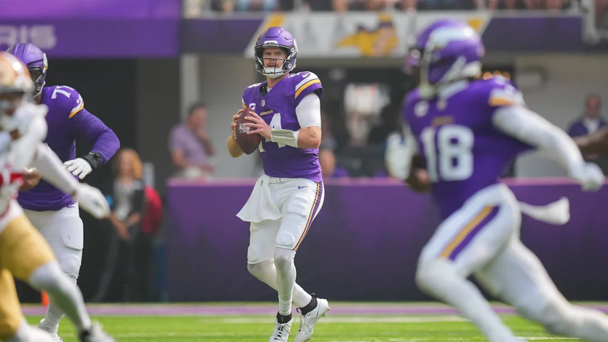 Sam Darnold has led the Vikings to a 2-0 start.