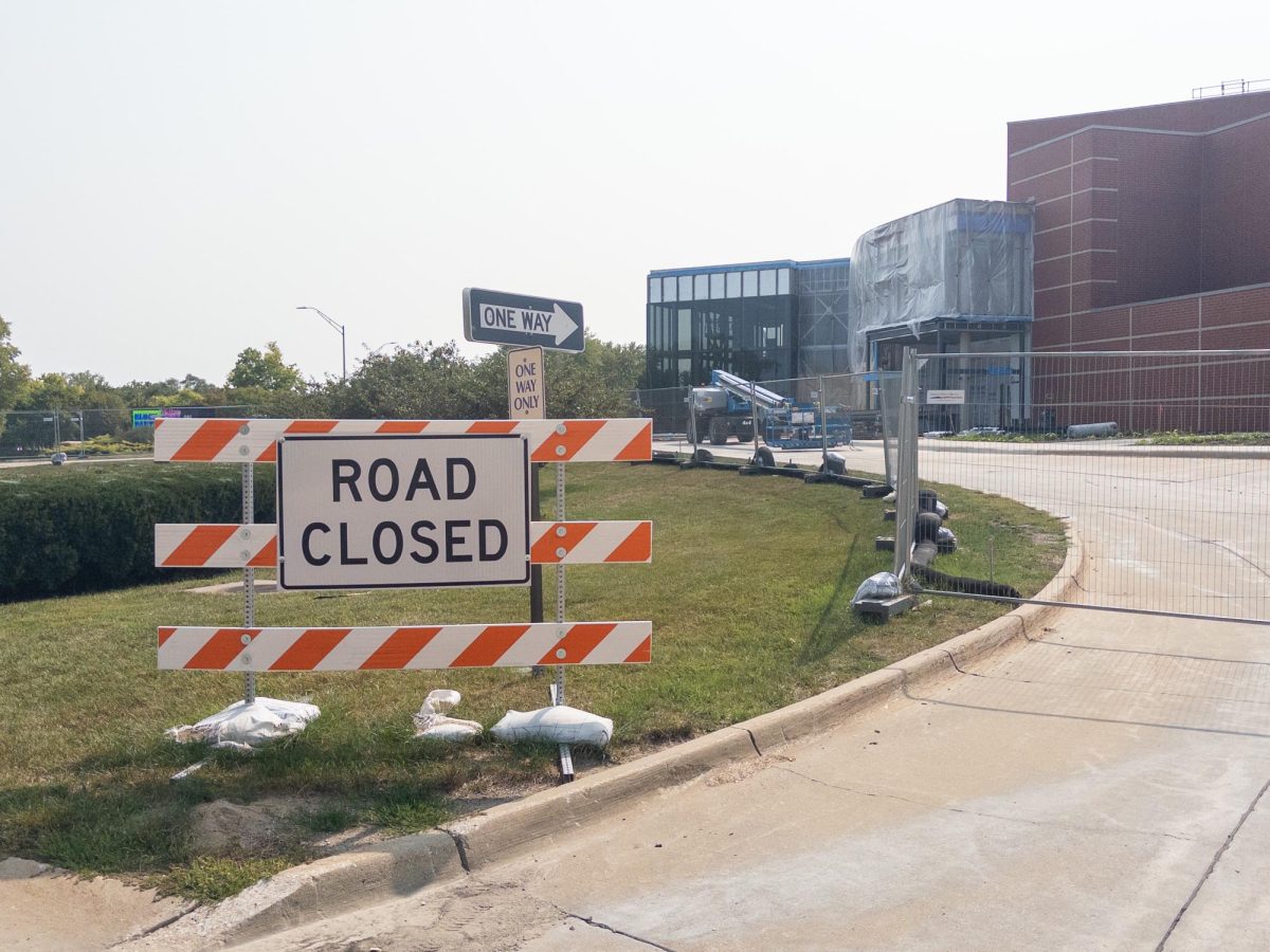 One of the major projects on campus right now is the updating of the Gallagher-Bluedorn Performing Arts Center. According to Director of Facilities Management Mike Zwanziger, the project will likely be finished before 2025.