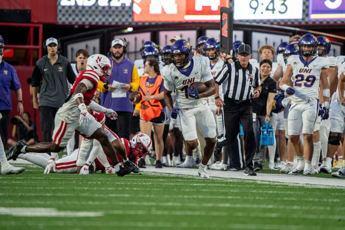 Desmond Hutson hauled in three catches for 24 yards.