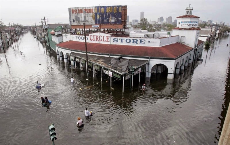 In “When the Levees Broke,” the Circle Store is a topic of discussion when it comes to how bad the flooding is. An eyewitness comments on how the store is more inland New Orleans, which
indicated to him that the flooding had to have been worse than he originally thought.