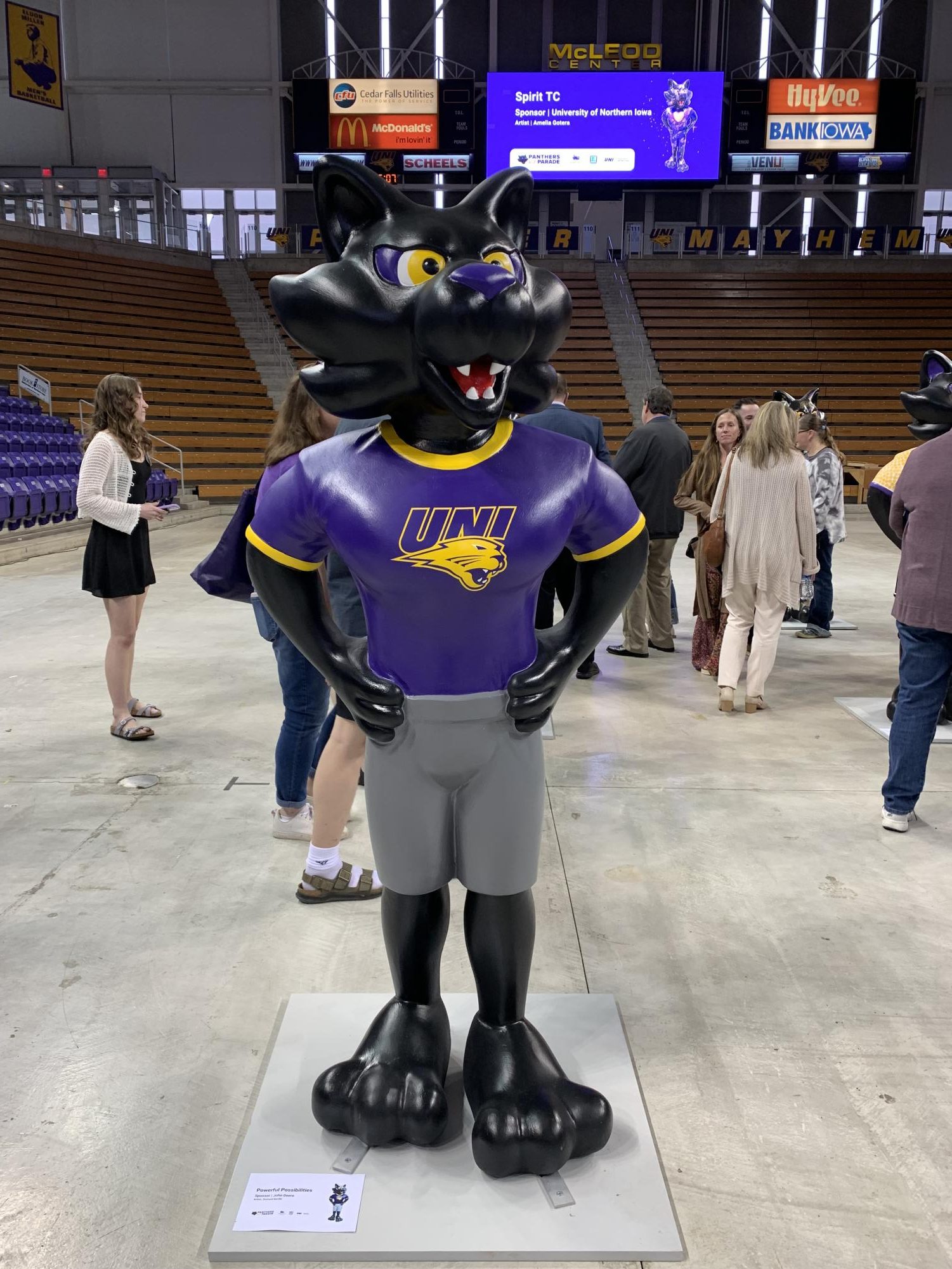 UNI Homecoming celebrates Panthers on Parade