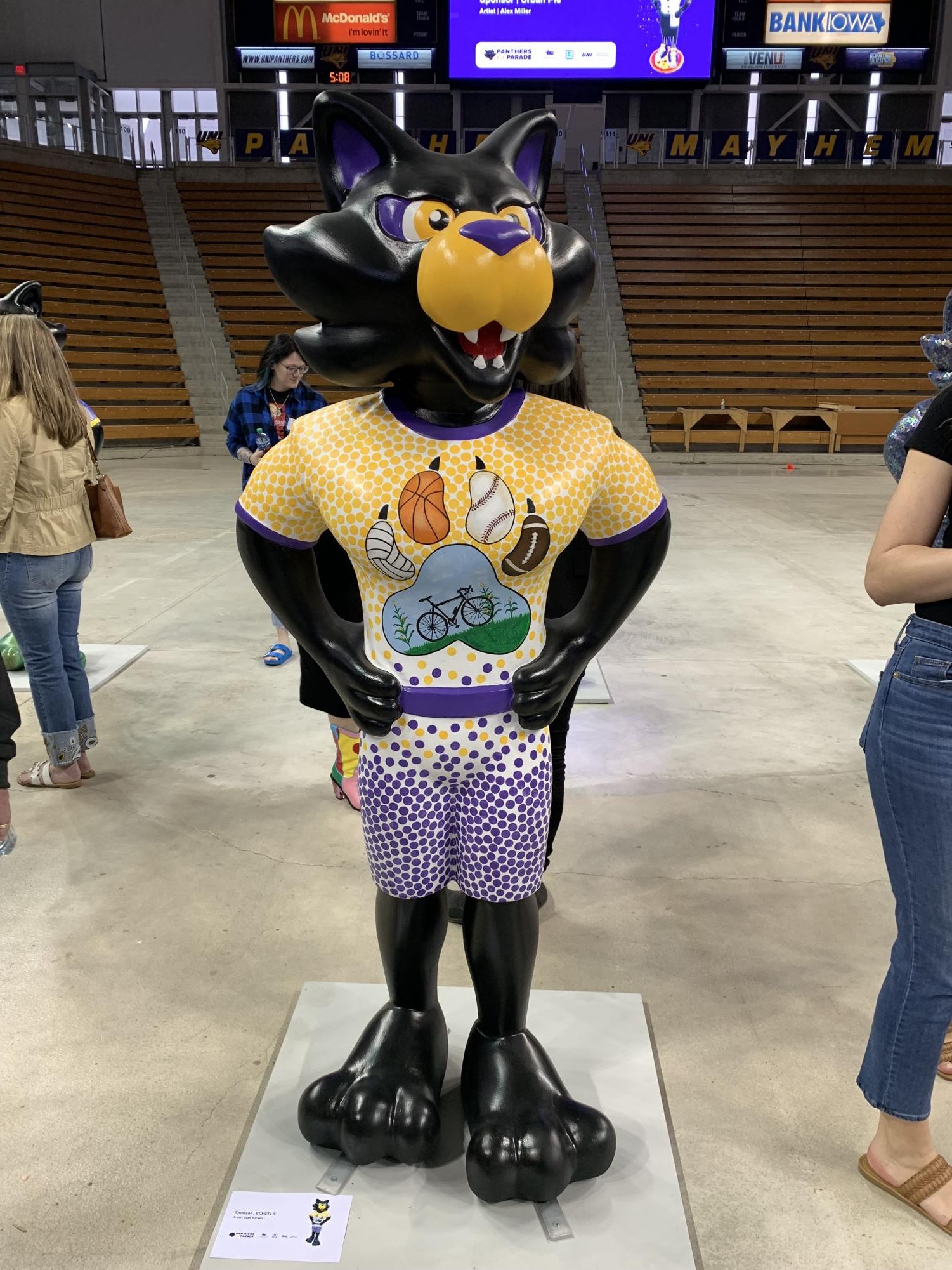 UNI Homecoming celebrates Panthers on Parade