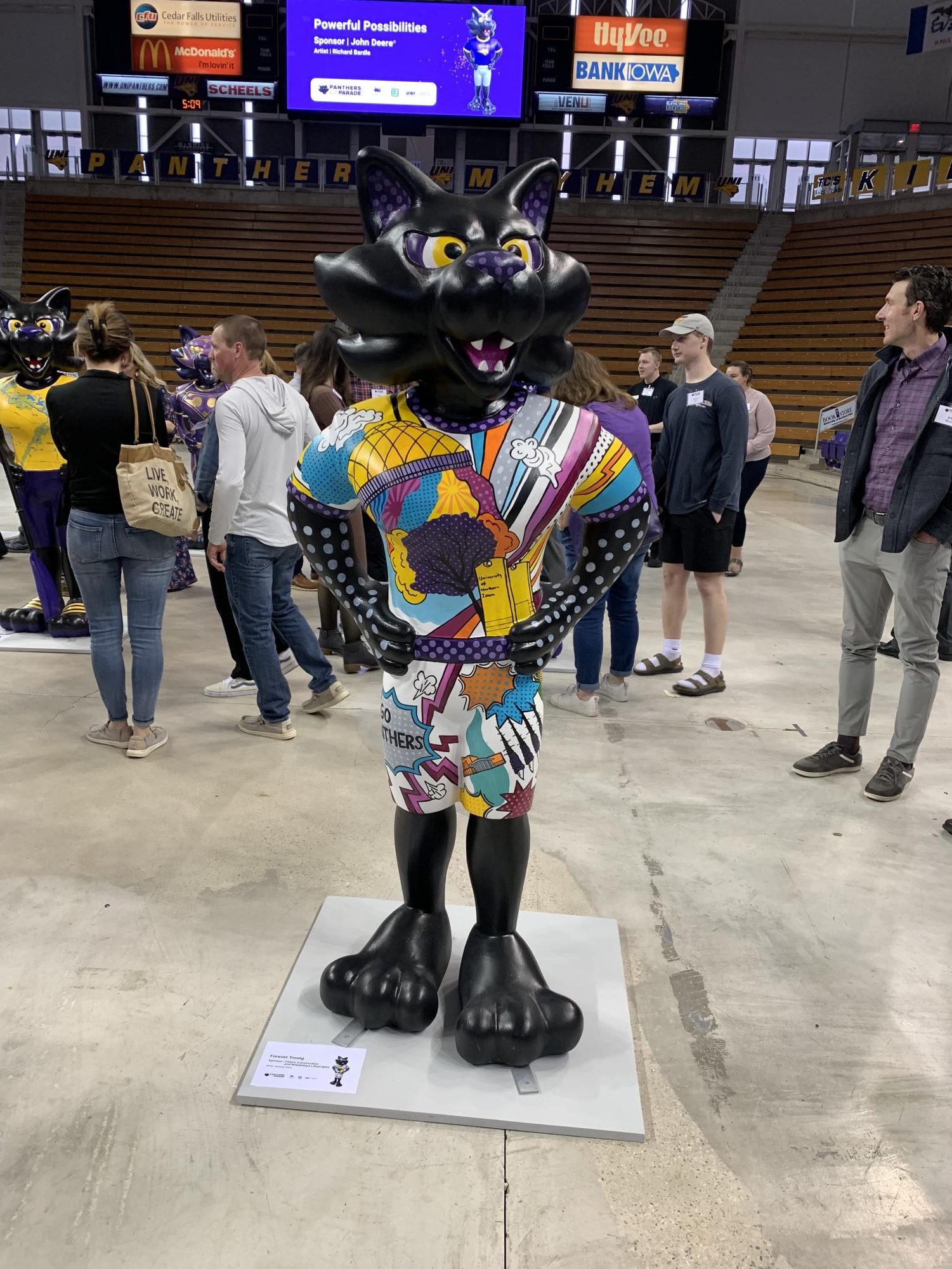 UNI Homecoming celebrates Panthers on Parade