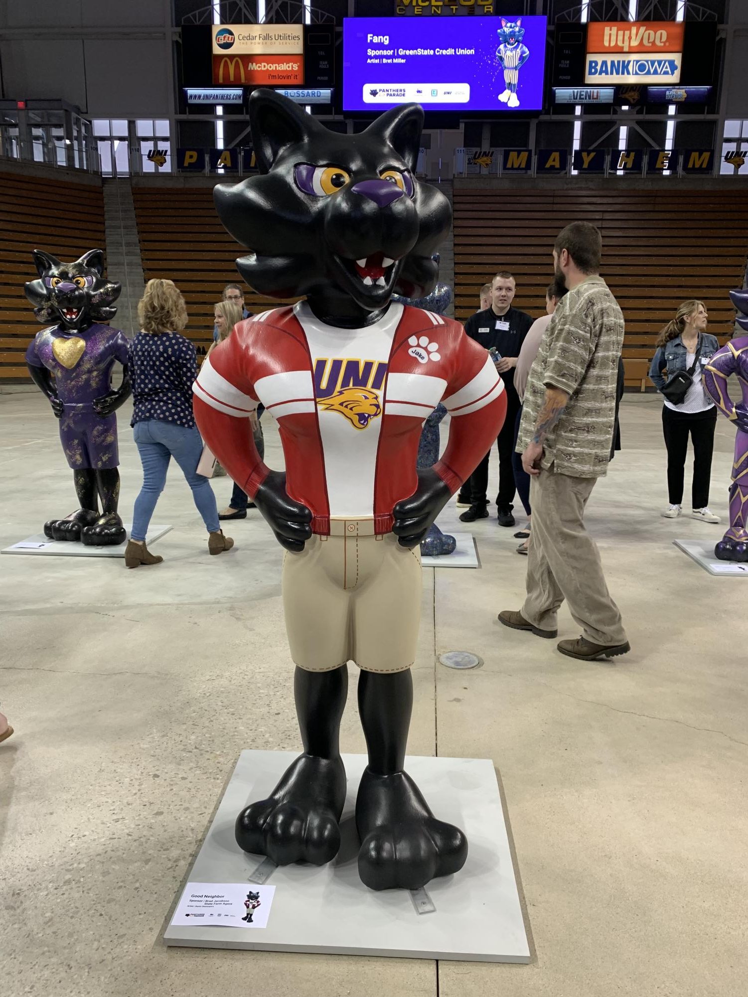 UNI Homecoming celebrates Panthers on Parade