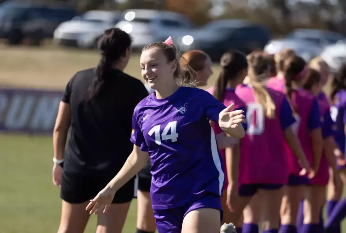 Olivia Bohl, pictured above, scored the only goal for the Panthers against Drake.