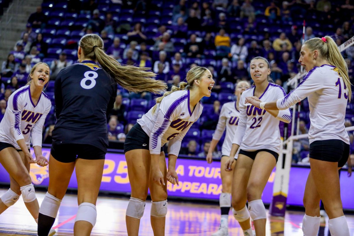 The UNI volleyball program celebrated their 50th anniversary over the weekend. 