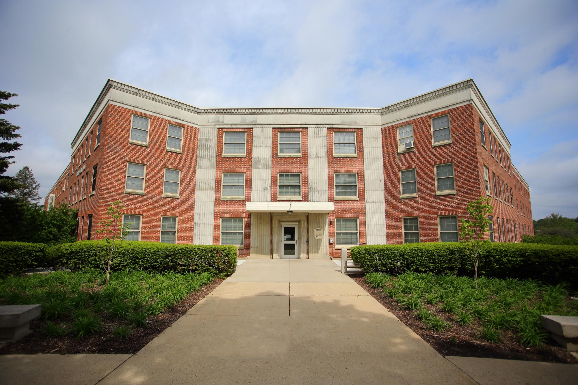 Campbell Hall, one of just seven dormitories on campus, has sat vacant since 2020. The hall was used as isolation space during the COVID-19 pandemic, but now sits empty with its future unclear.