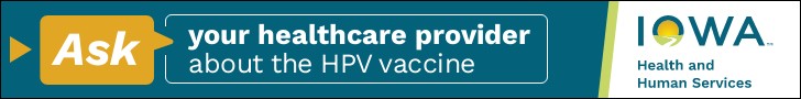 Ask your healthcare provider about the HPV vaccine