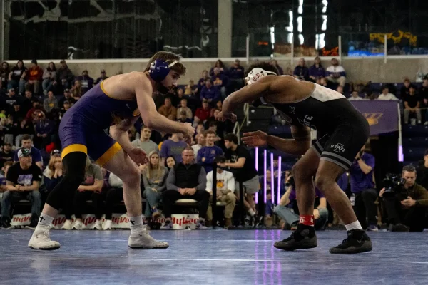 UNI Wrestling took down ISU wrestlers one by one this past Sunday. Attendance records were broken in the McLeod Center.