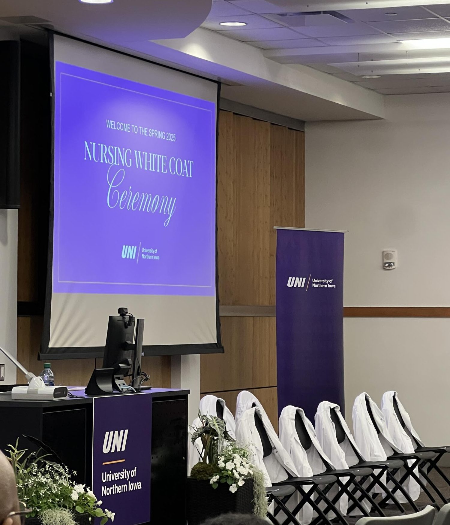 UNI Nursing holds White Coat Ceremony